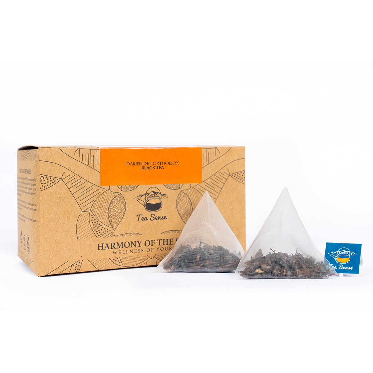 Tea Sense Darjeeling Black Tea Bags Box | Grocsy