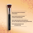 Miss Claire M3 - Foundation Blending Brush (S) - Rose Gold | Grocsy