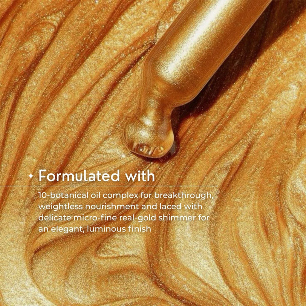 Skinvest Molten Gold Shimmer Drops With Buff Body Brush | Grocsy