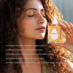 Skinvest Molten Gold Shimmer Drops With Buff Body Brush | Grocsy