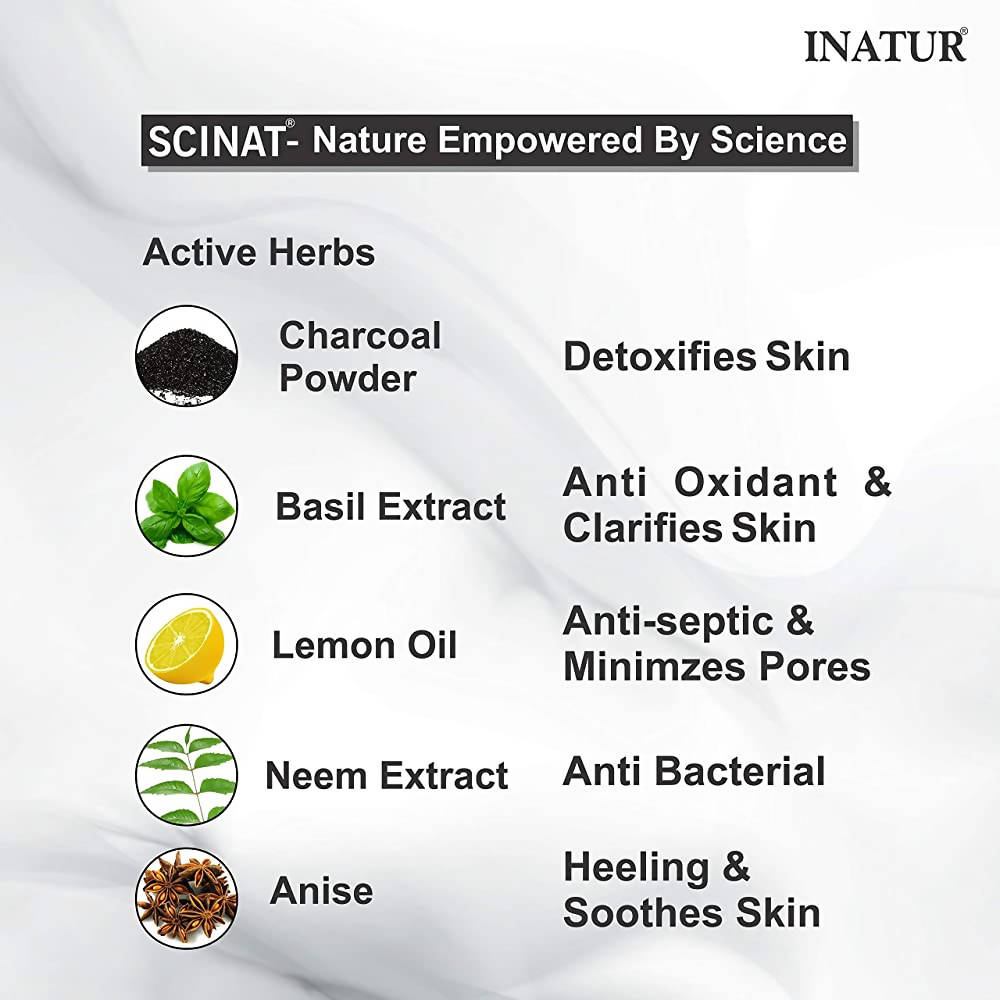 Inatur Charcoal Peel-Off Mask | Grocsy