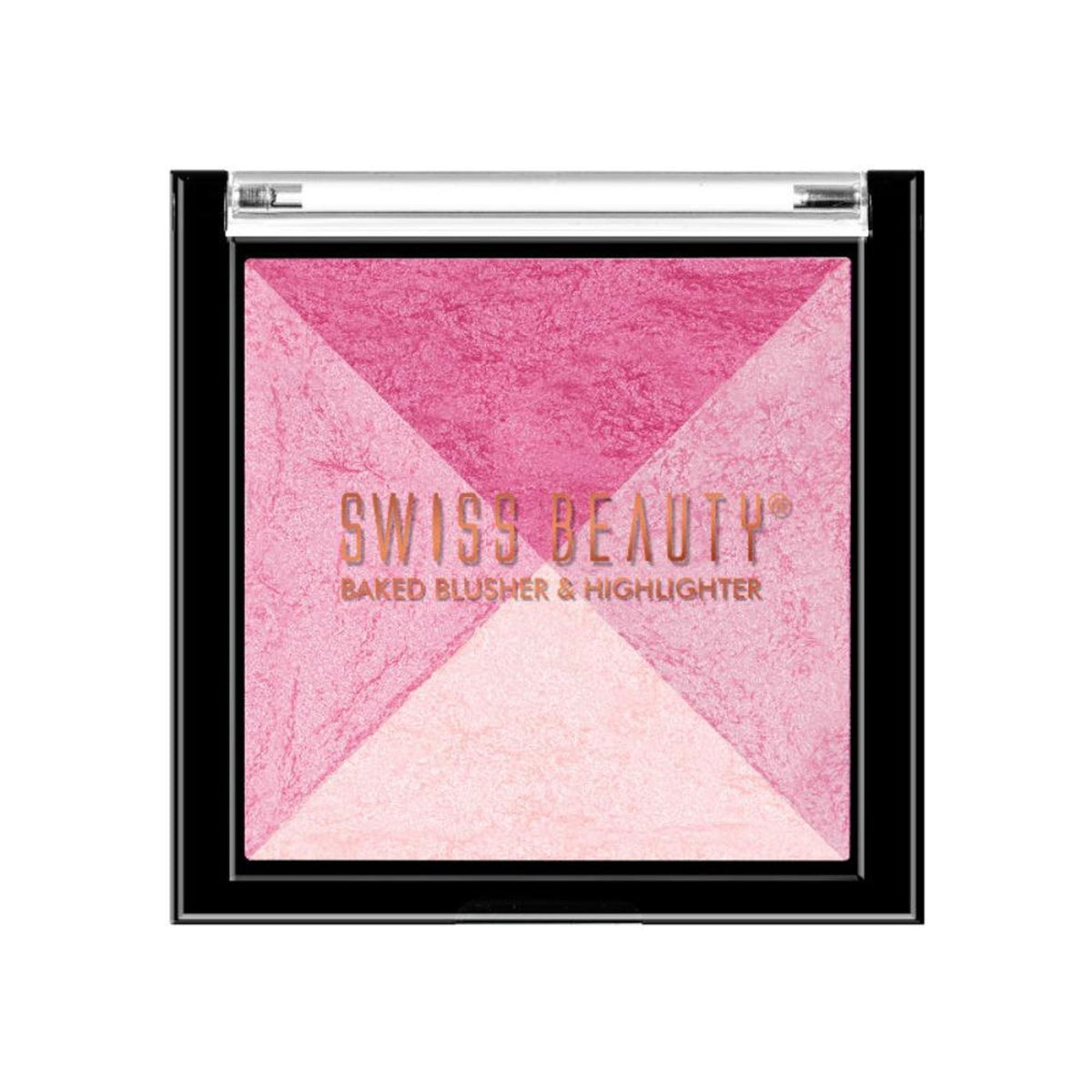 Swiss Beauty Baked Blusher & Highlighter - 03 | Grocsy