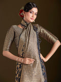 Sangria Floral Woven Design Sarees | Grocsy