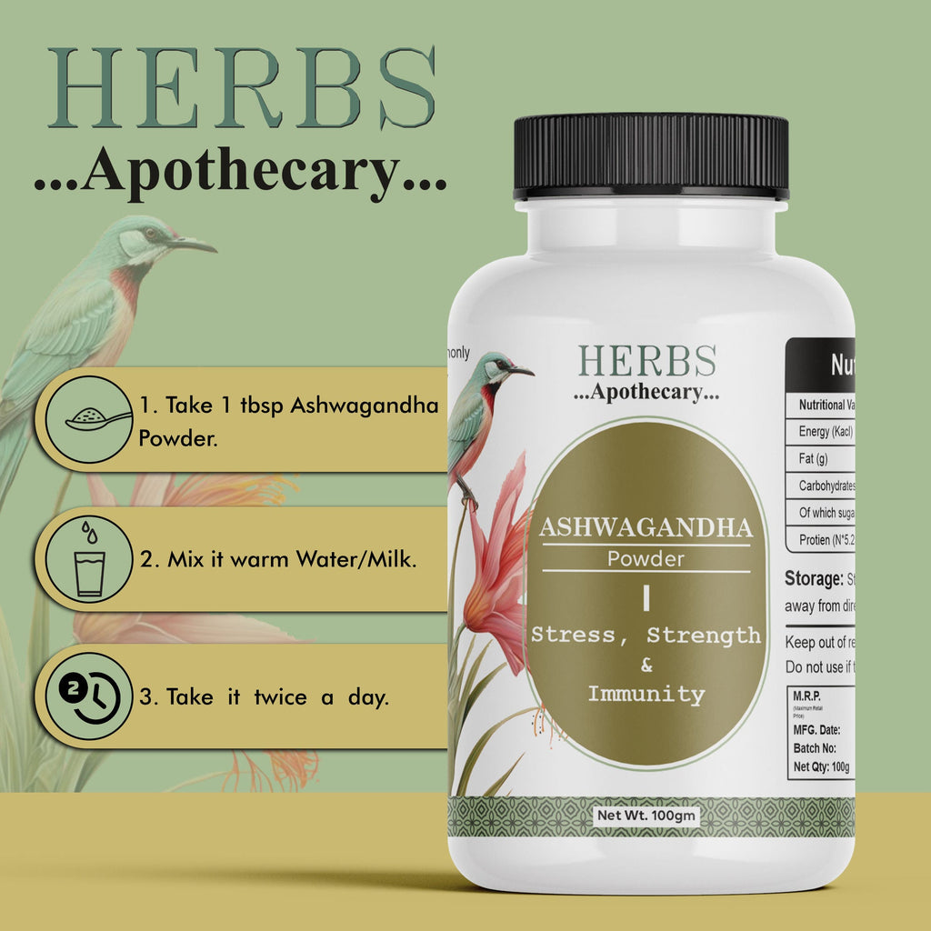 Zenvista Herbs Apothecary Ashwagandha Powder | Grocsy