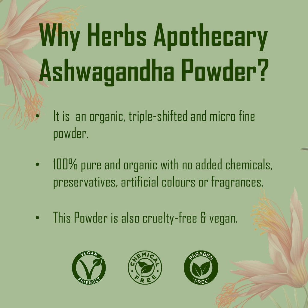 Zenvista Herbs Apothecary Ashwagandha Powder | Grocsy