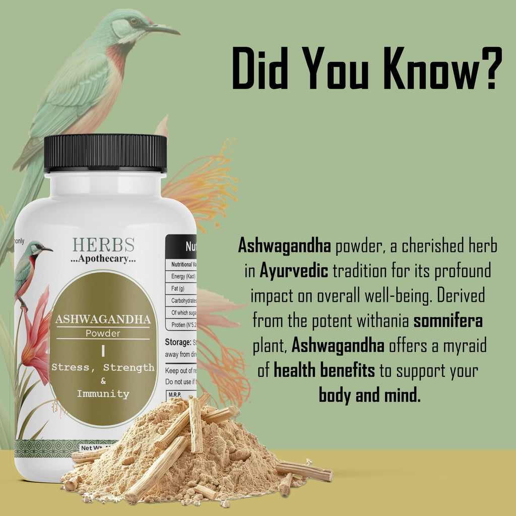 Zenvista Herbs Apothecary Ashwagandha Powder | Grocsy