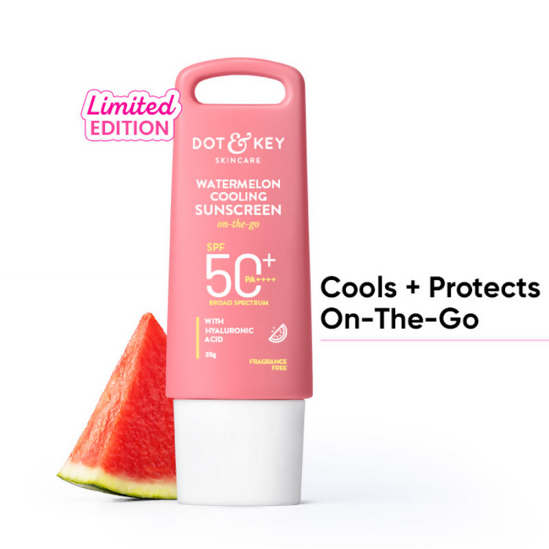 Dot & Key Skincare Watermelon Cooling Sunscreen SPF 50+ PA++++ | Grocsy