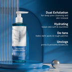 BeBodywise 5% AHA BHA Exfoliating Body Wash | Grocsy