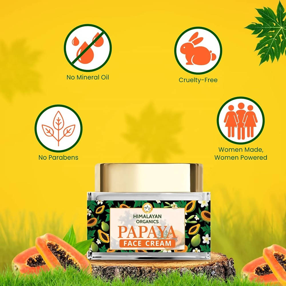 Himalayan Organics Papaya Face Cream | Grocsy