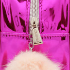 Colorbar Pouch Pom Pom Travel Kit - Mystic Magenta | Grocsy