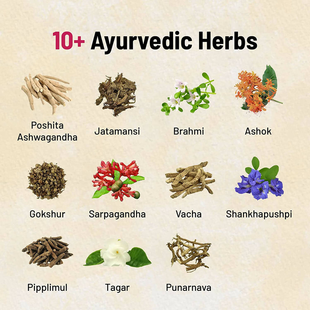 Gynoveda Yaami Ashwagandha Ayurvedic Tablets | Grocsy