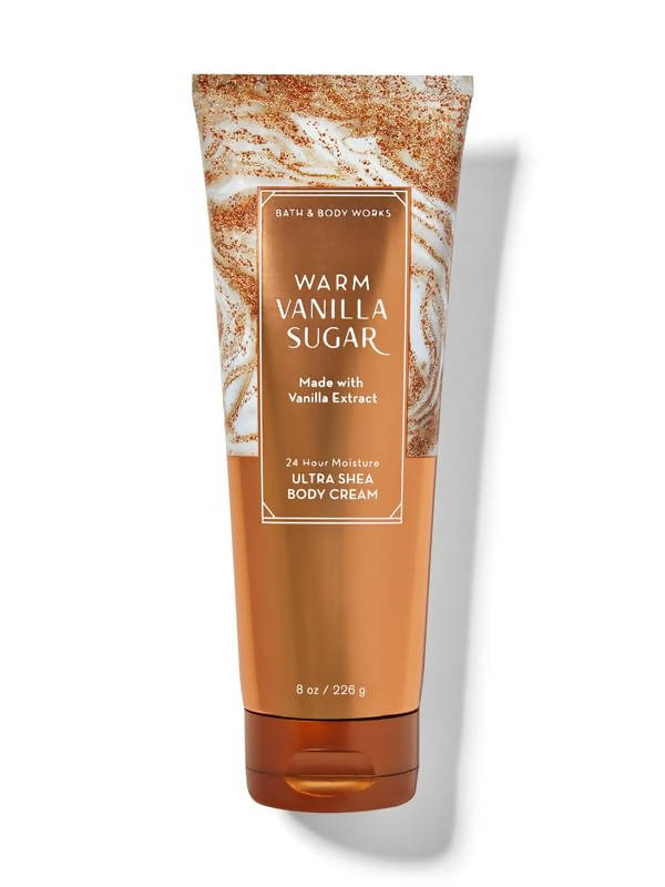 Bath & Body Works Warm Vanilla Sugar Ultra Shea Body Cream | Grocsy