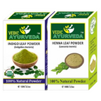 VedicAyurveda Indigo Powder and Henna Powder | Grocsy