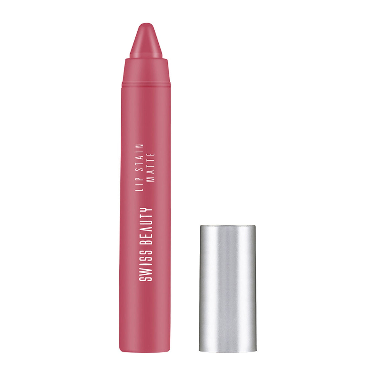Swiss Beauty Lip Stain Matte Lipstick - 202 Peaches And Cream | Grocsy