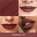 Swiss Beauty Lip Stain Matte Lipstick - 203 Hazlenut | Grocsy