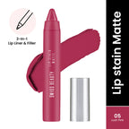 Swiss Beauty Lip Stain Matte Lipstick - 205 Lush Pink | Grocsy