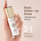 Swiss Beauty Real Make-Up Base Highlighting Primer , Brighten Skin , Modify Pore - N03 Pink Tint | Grocsy