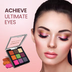 Swiss Beauty Ultimate 9 Pigmented Colors Eyeshadow Palette - 8 | Grocsy