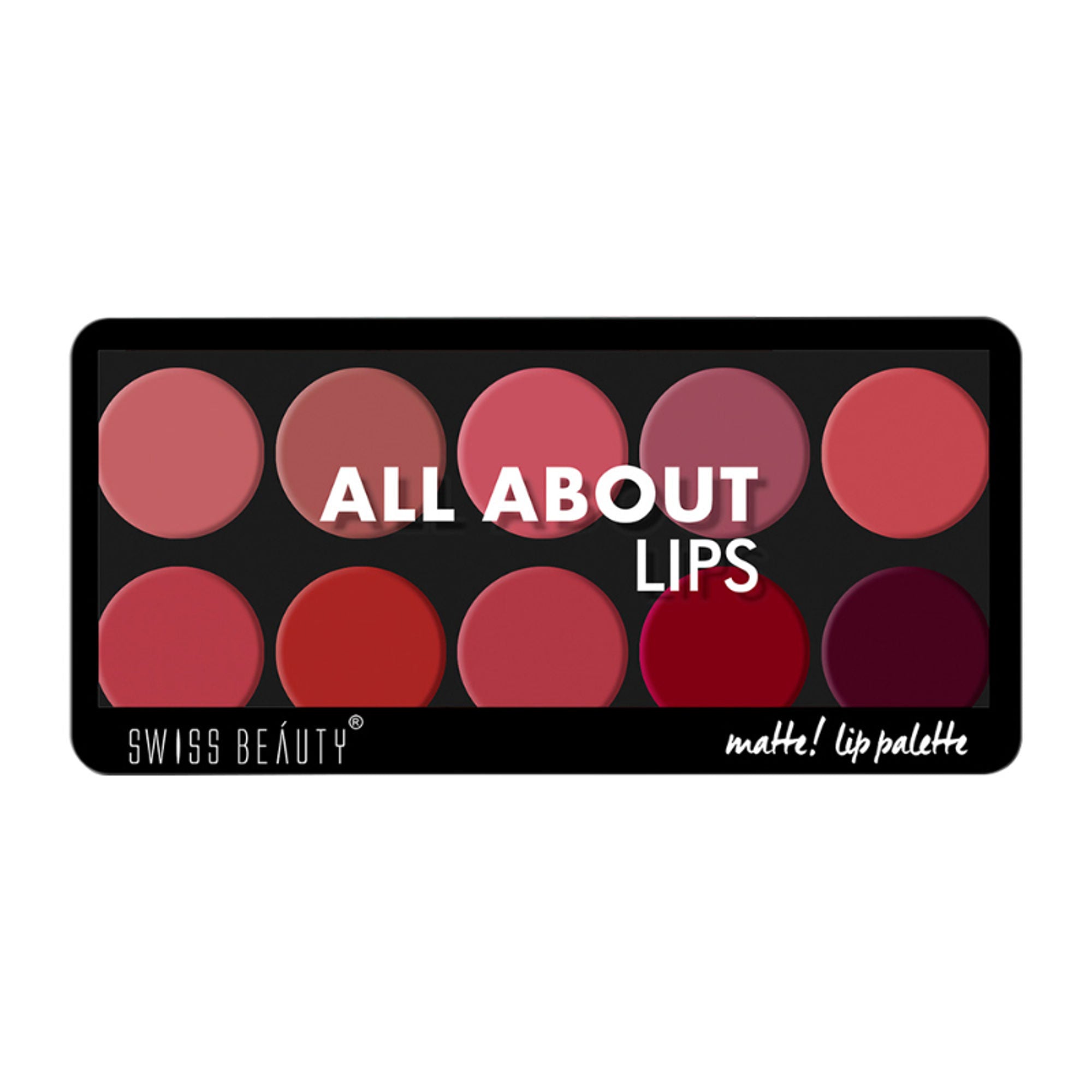 Swiss Beauty All About Lip Palette - 1 | Grocsy