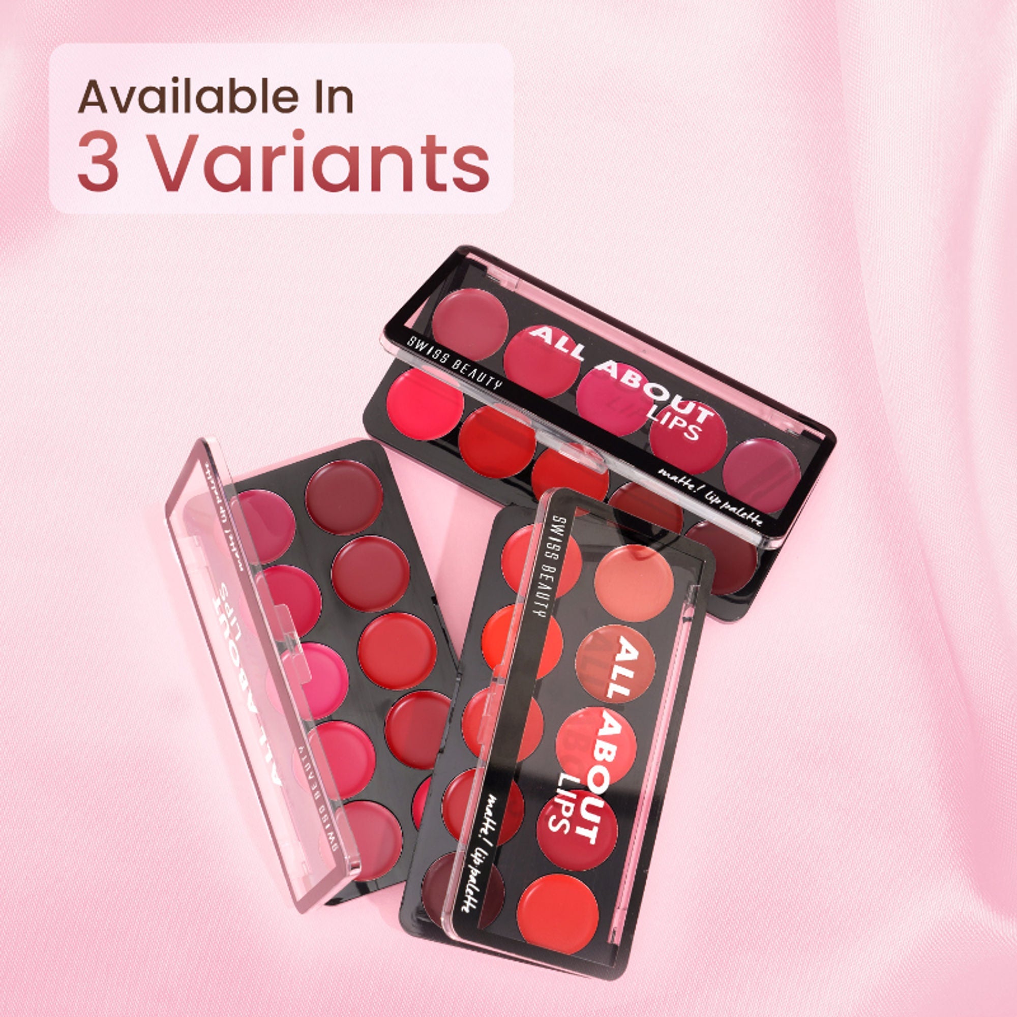 Swiss Beauty All About Lip Palette - 1 | Grocsy