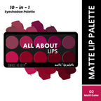 Swiss Beauty All About Lip Palette - 2 | Grocsy