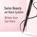 Swiss Beauty Bold Felt Tip Eyeliner - Jet Black | Grocsy