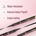 Swiss Beauty Bold Felt Tip Eyeliner - Jet Black | Grocsy