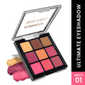 Swiss Beauty Ultimate 9 Pigmented Colors Eyeshadow Palette - 1 | Grocsy