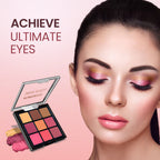 Swiss Beauty Ultimate 9 Pigmented Colors Eyeshadow Palette - 1 | Grocsy
