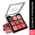 Swiss Beauty Ultimate 9 Pigmented Colors Eyeshadow Palette - 2 | Grocsy