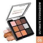Swiss Beauty Ultimate 9 Pigmented Colors Eyeshadow Palette - 5 | Grocsy