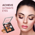 Swiss Beauty Ultimate 9 Pigmented Colors Eyeshadow Palette - 5 | Grocsy