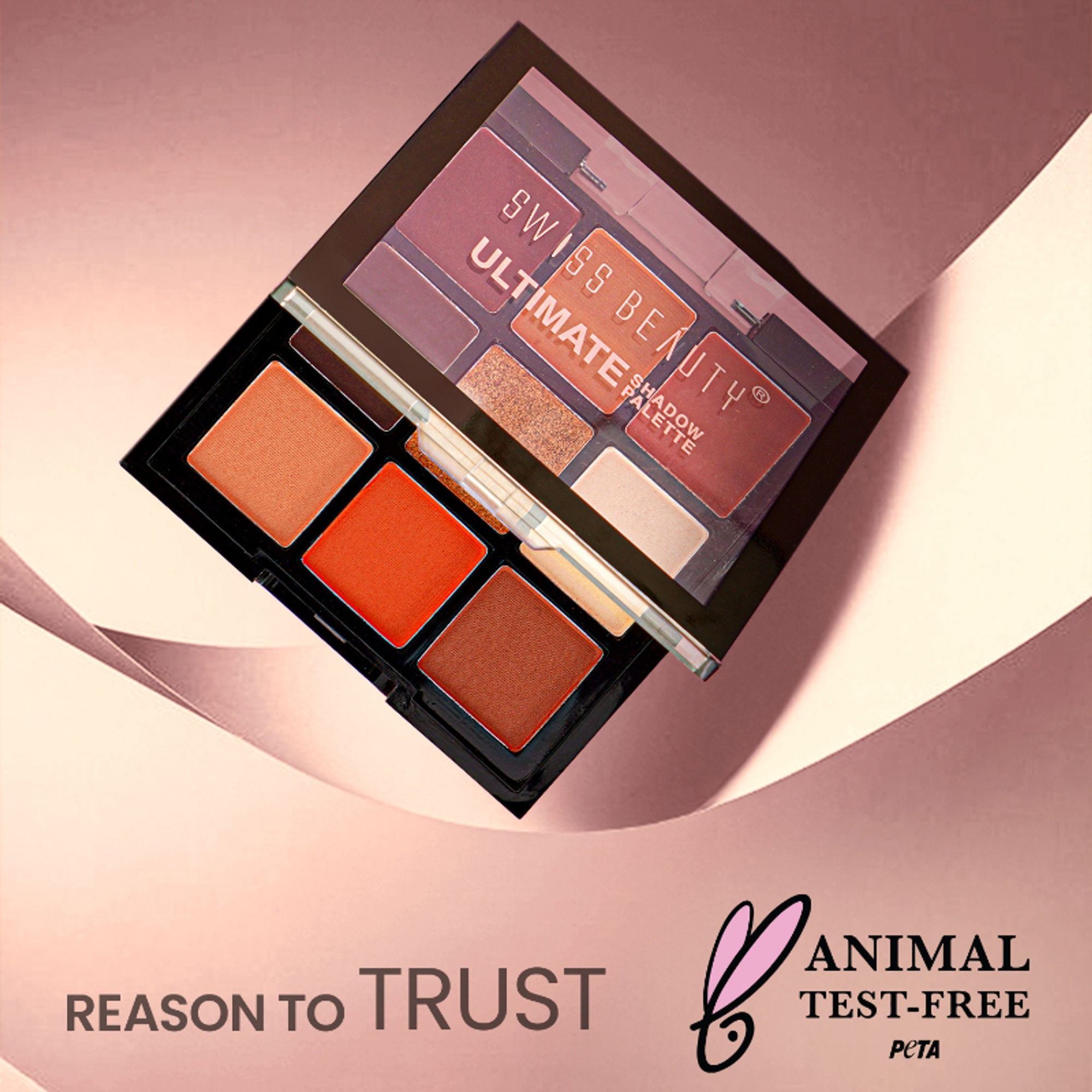 Swiss Beauty Ultimate 9 Pigmented Colors Eyeshadow Palette - 6 | Grocsy