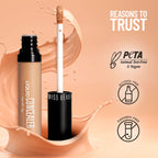 Swiss beauty Full Coverage Liquid Concealer With Jojoba Oil - 09 Orange | Grocsy