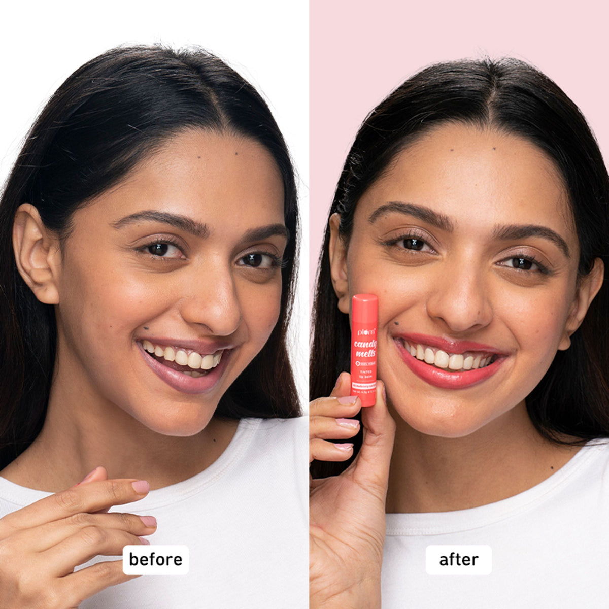 Plum Candy Melts Tinted Lip Balm - Strawberry Sorbet | Grocsy