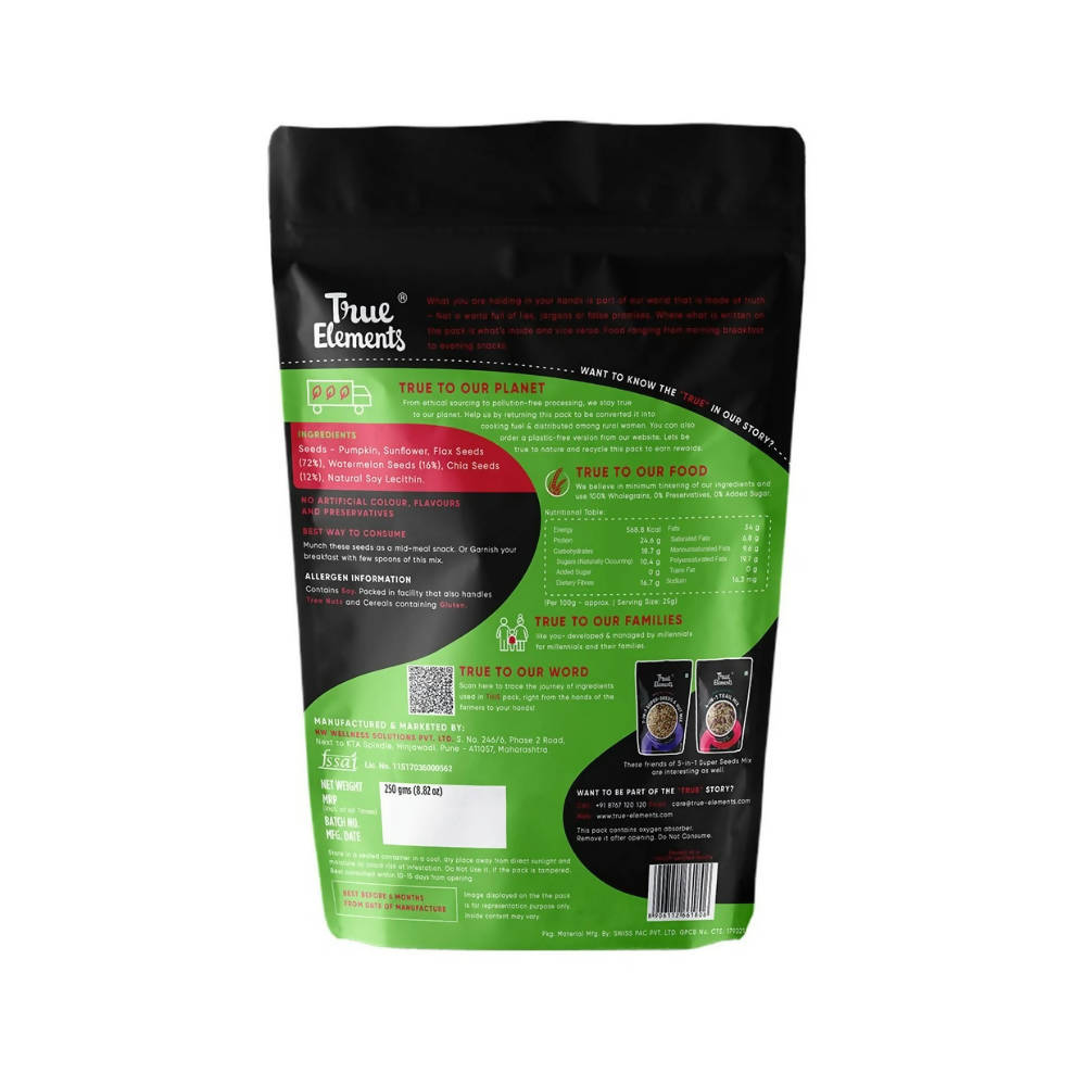 True Elements 5 in 1 Super Seeds Mix | Grocsy
