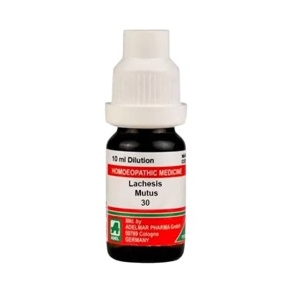 Adel Homeopathy Lachesis Mutus Dilution | Grocsy