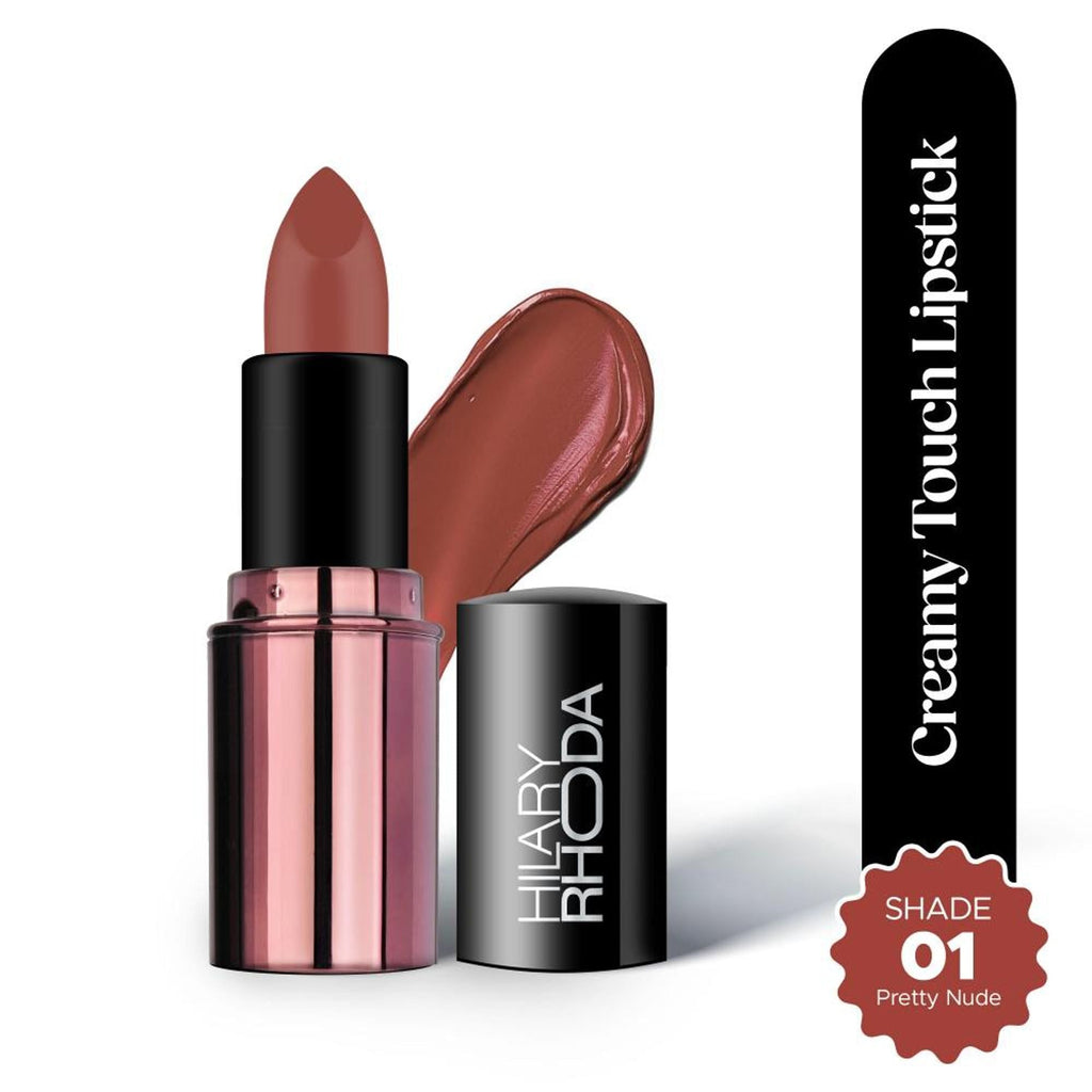 Hilary Rhoda Creamy Touch Lipstick - Pretty Nude 01 | Grocsy