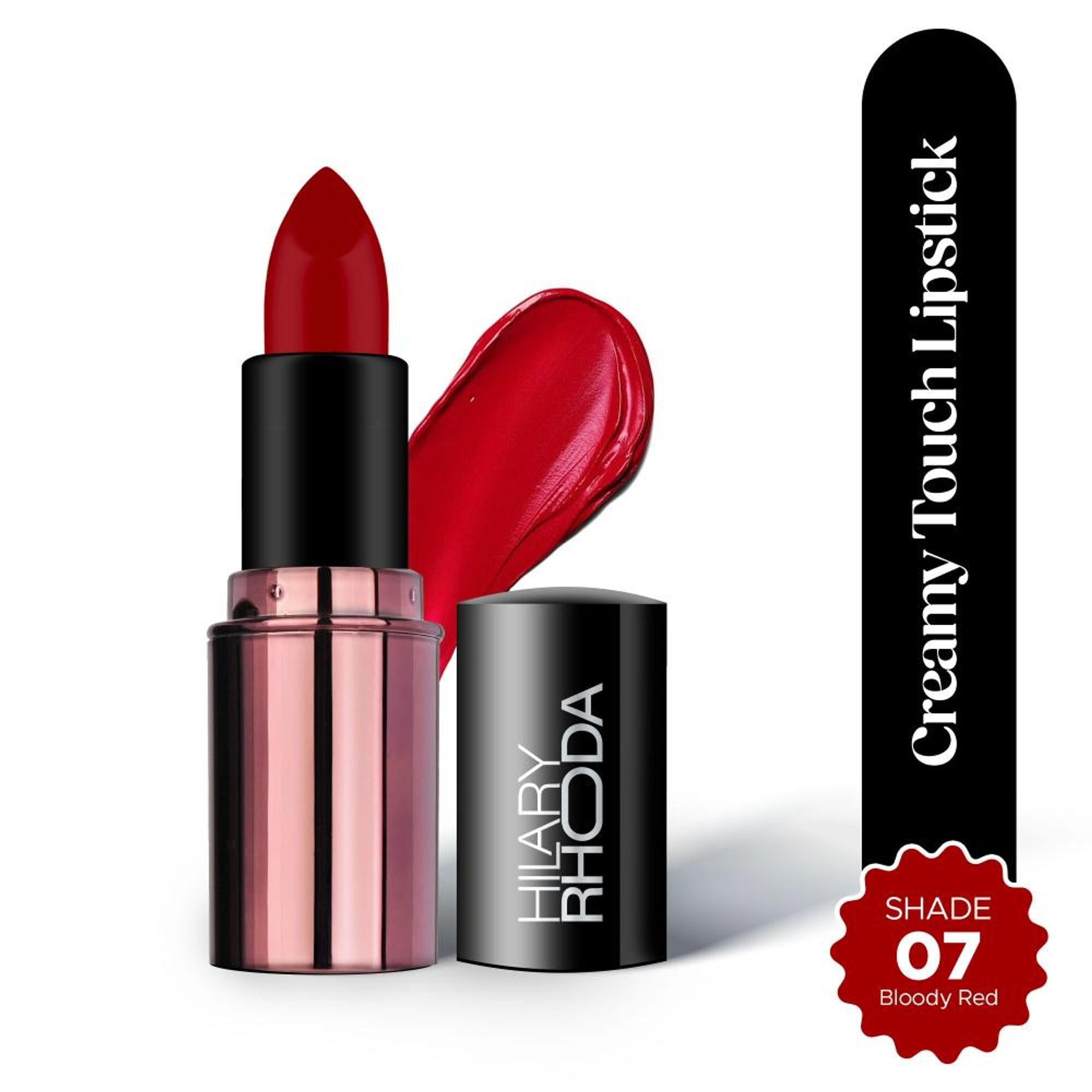 Hilary Rhoda Creamy Touch Lipstick - Bloody Red 07 | Grocsy