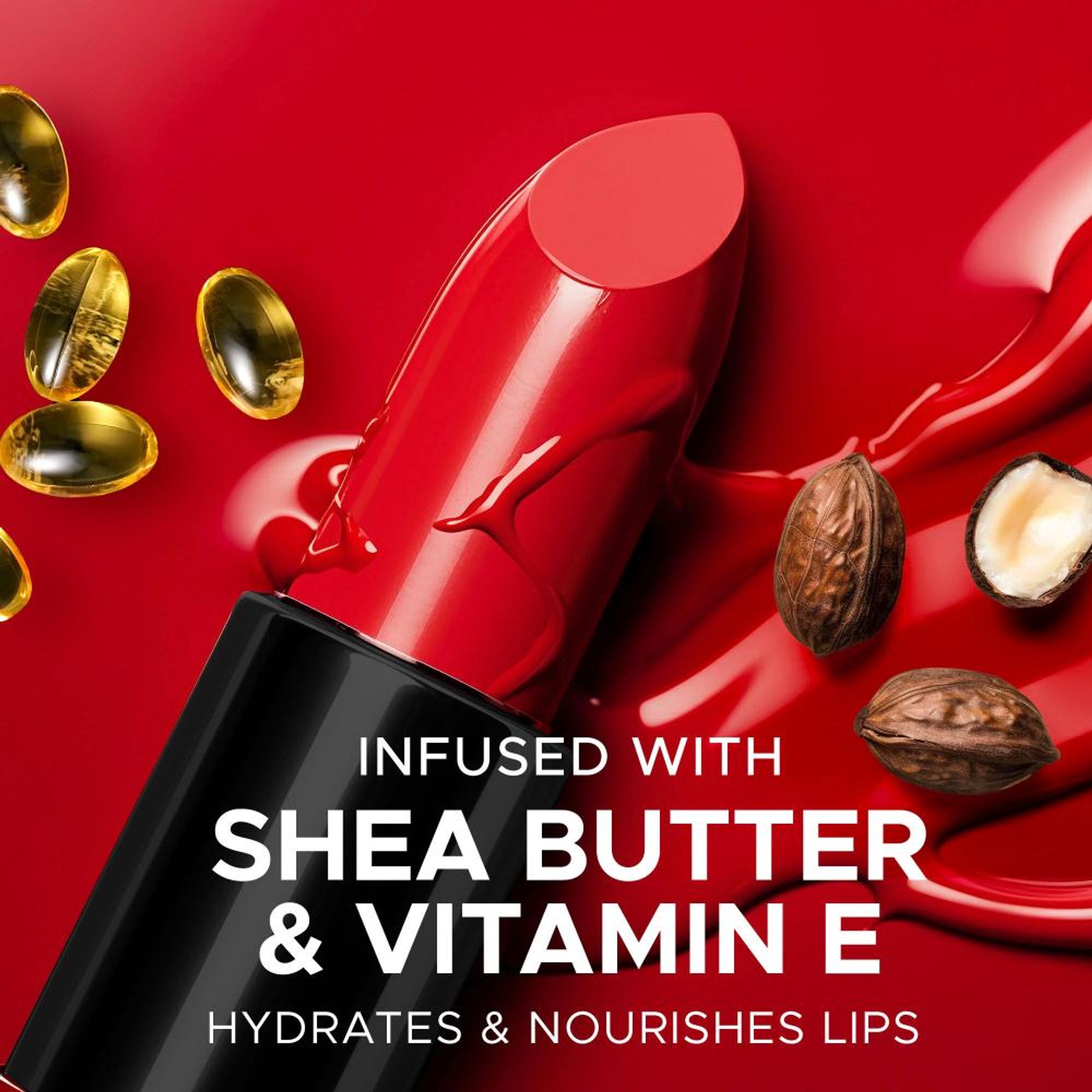 Hilary Rhoda Creamy Touch Lipstick - Fiery Red 09 | Grocsy