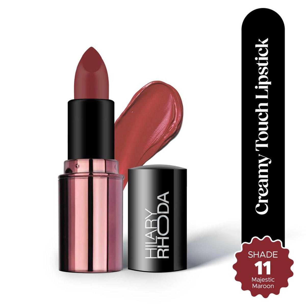 Hilary Rhoda Creamy Touch Lipstick - Majestic Marron 11 | Grocsy