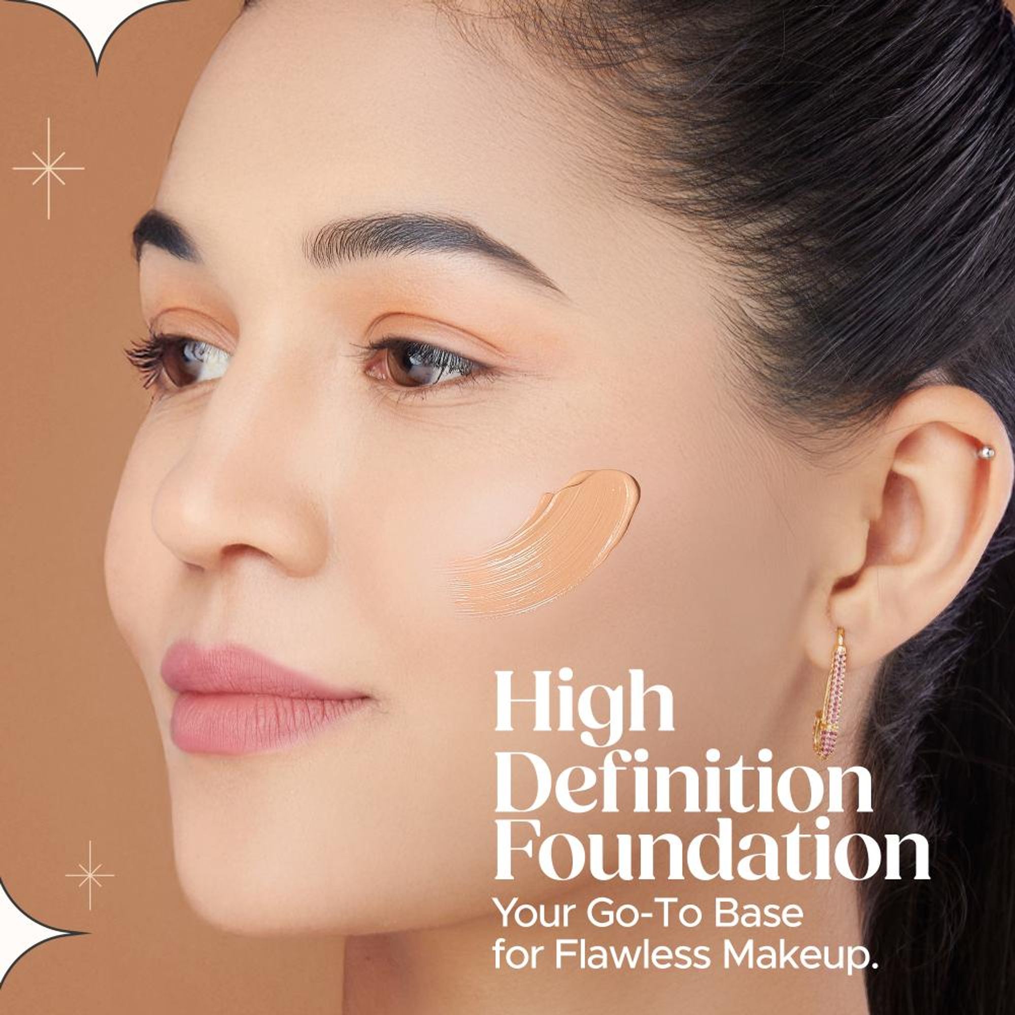 Hilary Rhoda Liquid High Definition Matte Foundation - Rose Blush 02 | Grocsy