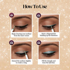 Hilary Rhoda Showstopper Glitter Eyeliner - Pearl Shine White 07 | Grocsy