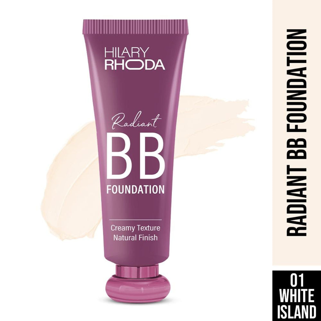 Hilary Rhoda Radiant Bb Foundation - White Island 01 | Grocsy