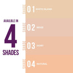 Hilary Rhoda Radiant Bb Foundation - White Island 01 | Grocsy