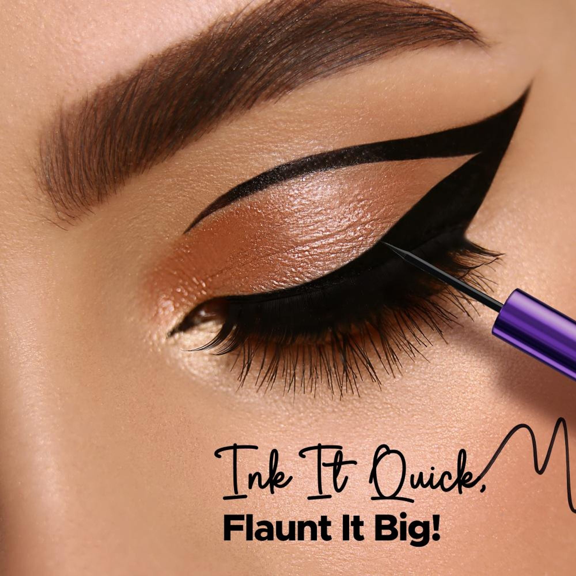 Hilary Rhoda Eye Callin' Liquid Waterproof Eyeliner - Matte 01 | Grocsy