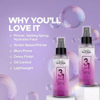 Hilary Rhoda 3 In 1 Primer Spray | Grocsy