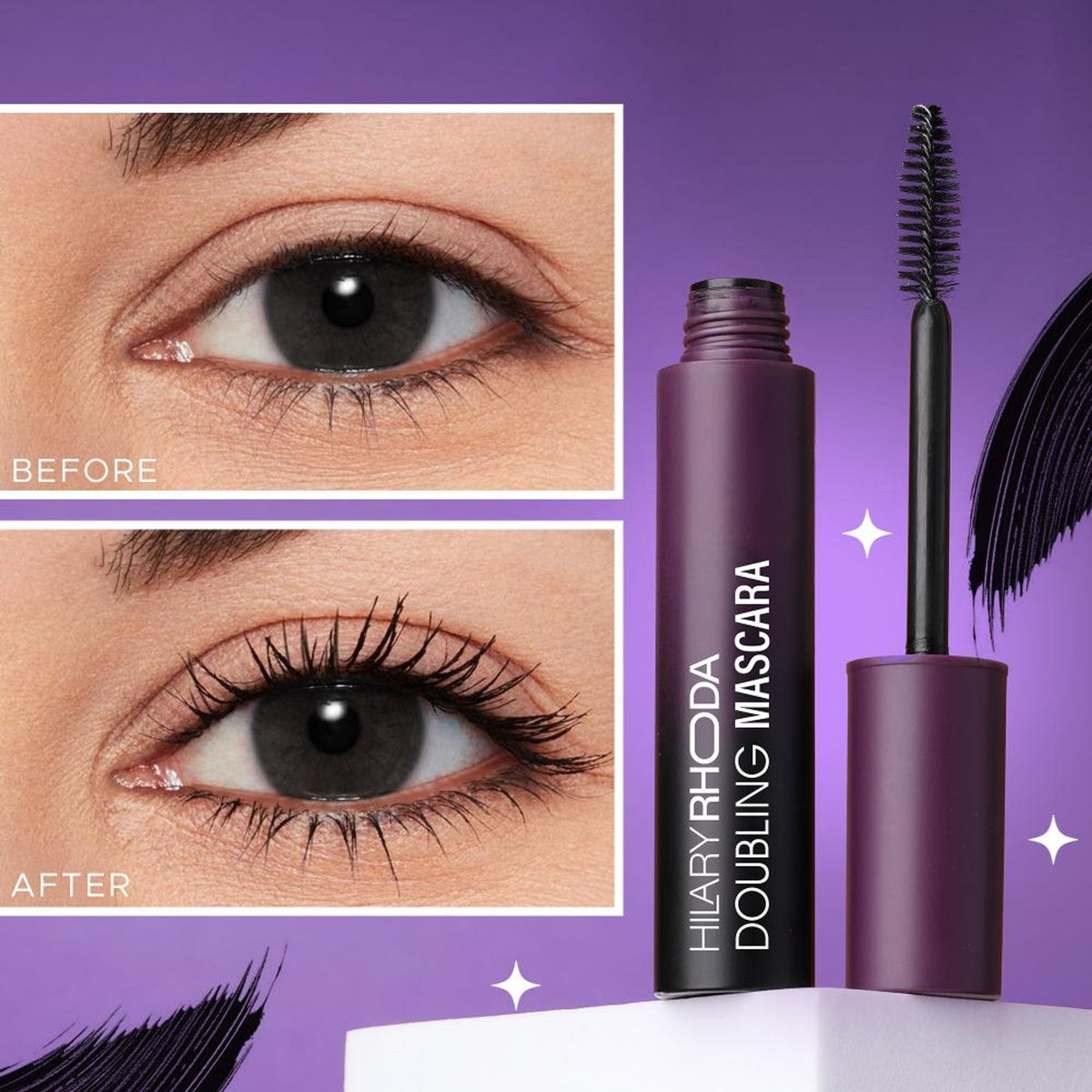 Hilary Rhoda Doubling Waterproof Mascara | Grocsy