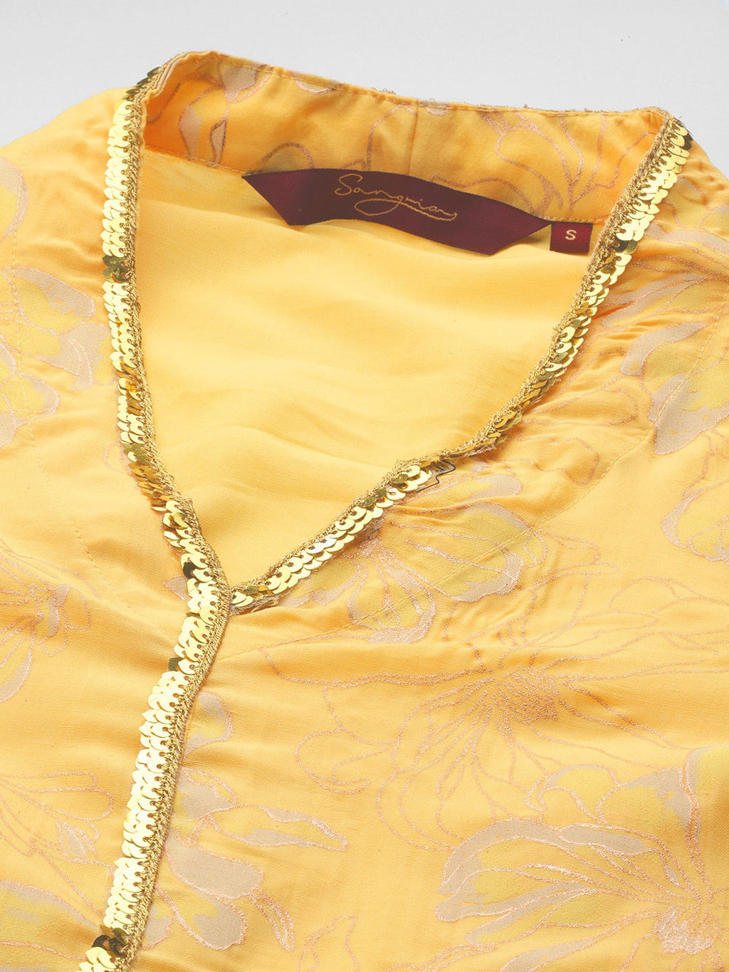 Sangria Women Ethnic Motifs Printed Kurta with Palazzos | Grocsy