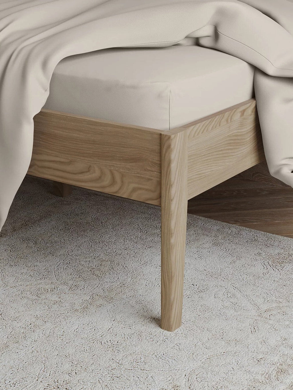 Marks & Spencer Cream-Coloured Fitted Egyptian Cotton 230 TC King Bedsheet | Grocsy